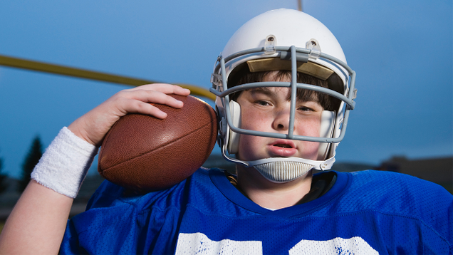 Illustration for article titled The 5 Huskiest Boys In The Ohio County 9-Year-Old Pee-Wee Football League, Ranked By How Much Of An Animal They Are On The Field